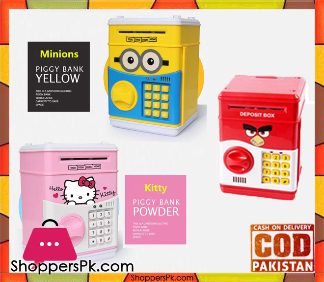 Electronic Mini ATM Machine Money Box 1 Pcs