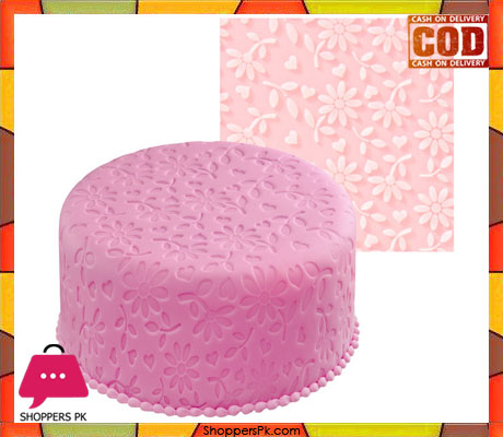 Floral Fantasy Fondant Imprint Mat