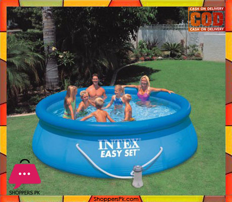 Intex Easy Set Up 12 Foot x 36 Inch Pool with Filter Pump - 56931