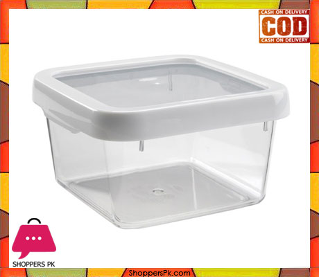 Lock Top Storage Container 1.3L Square