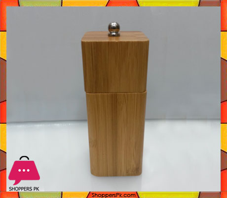 Wood Papper Grinder Square 5 Inch