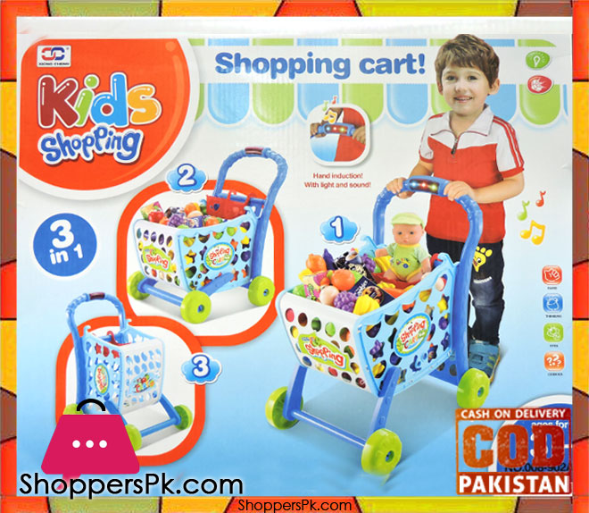 3 IN 1 Kids Shopping Cart 008-902A