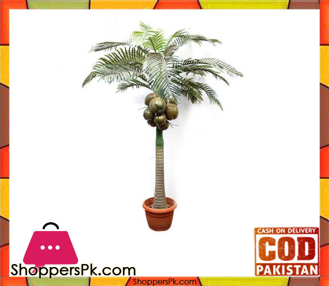 The Florist Luxury Artificial Rubber Coconut Tree