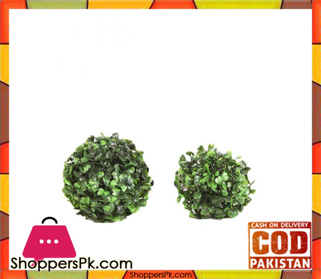 The Florist Artificial Flower Round Mat Ball - 2 Pieces - FL88 - 12 inch and 18 inch