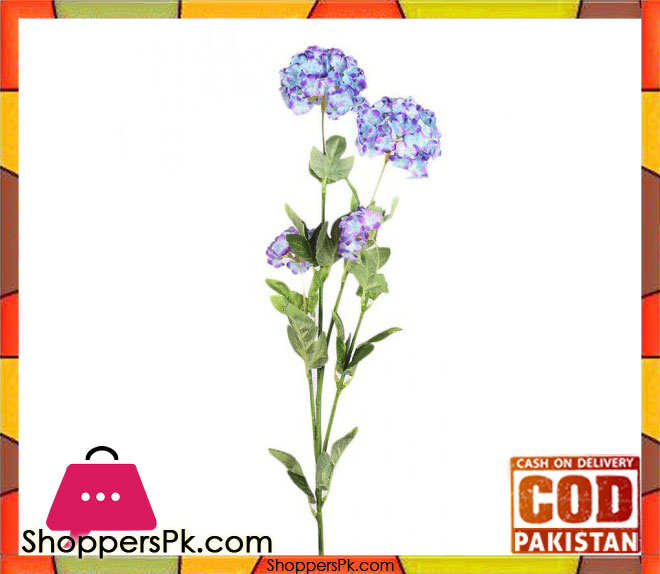 The Florist Blue Artificial Blossom Petal on Stick - FL104