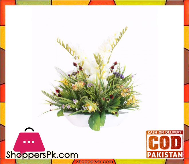The Florist Multicolored Flower Submarine Melamine Pot Arrangement - FL28