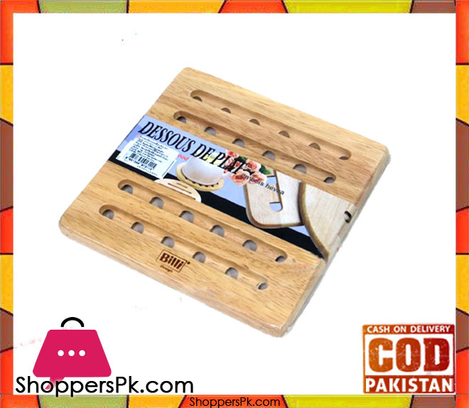 Billi Square Wood Mat 20cm