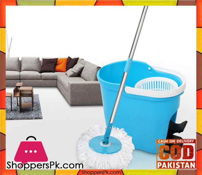 New Magic Spin Mop Bucket With Foot Pedal Rotate 360 Degree Taiwan Manufacturer