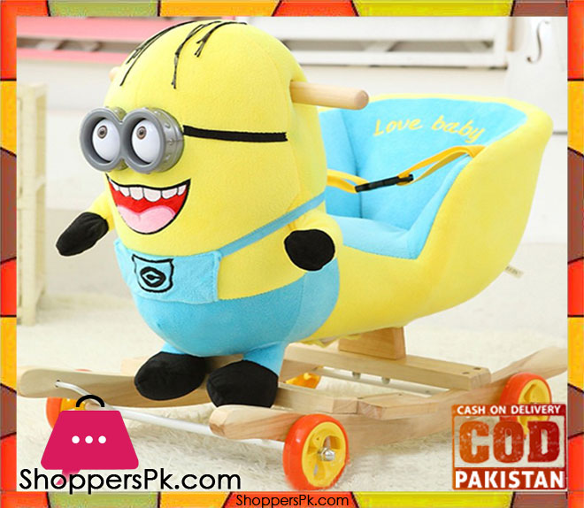Rocking Plush Chair Minion 2-4 Year Kids