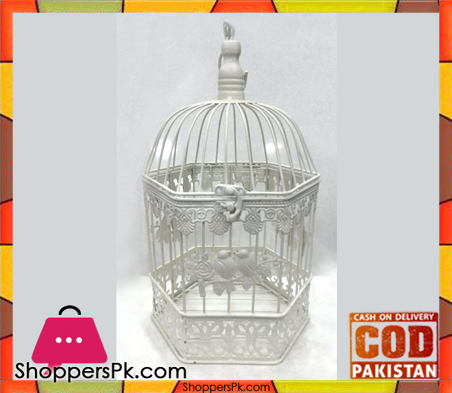 Vintage Style Metal Bird Cage Small 0-6
