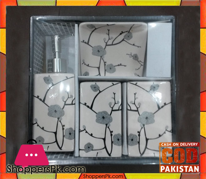 4Pcs Ceramic Bathroom Set A-2
