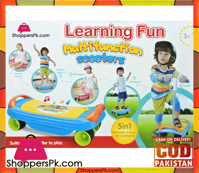 5 in 1 Learning Fun Multifunction Scooters