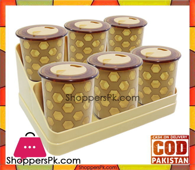 Bita Jar Set 7 Pcs Round