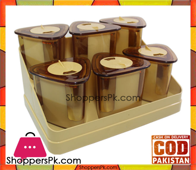 Bita Jar Set 7 Pcs Triangular