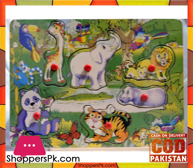 Early Educational Wooden Puzzle Toy Animals