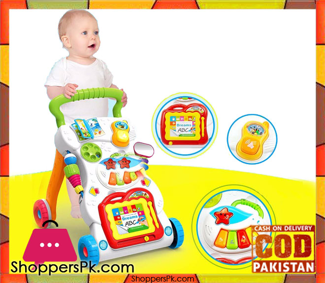 High Quality Learning Children Musical Activity Baby Walker