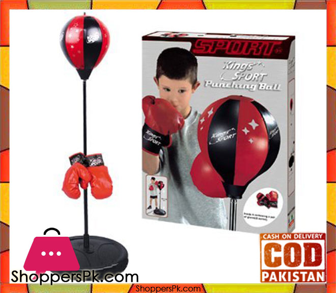 King Sport Boxing Punching Bag With Gloves Punching Ball for Kids