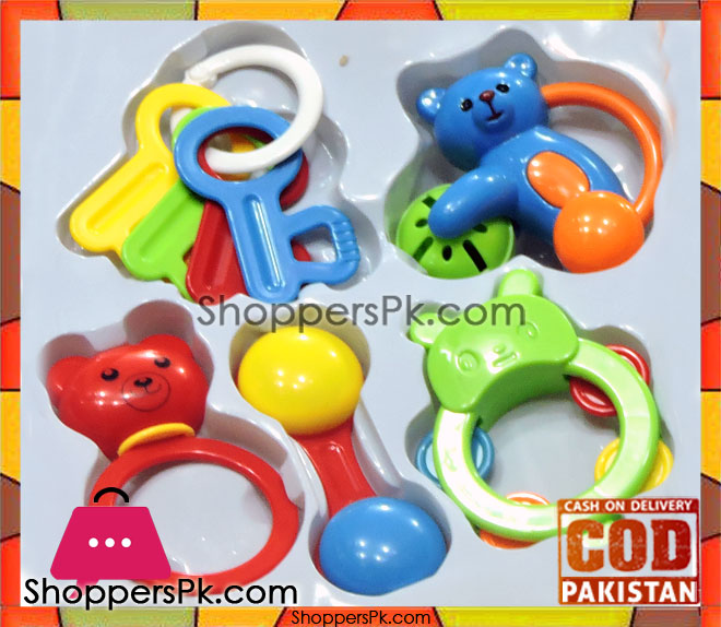 Mee Mee Infant Rattle Set