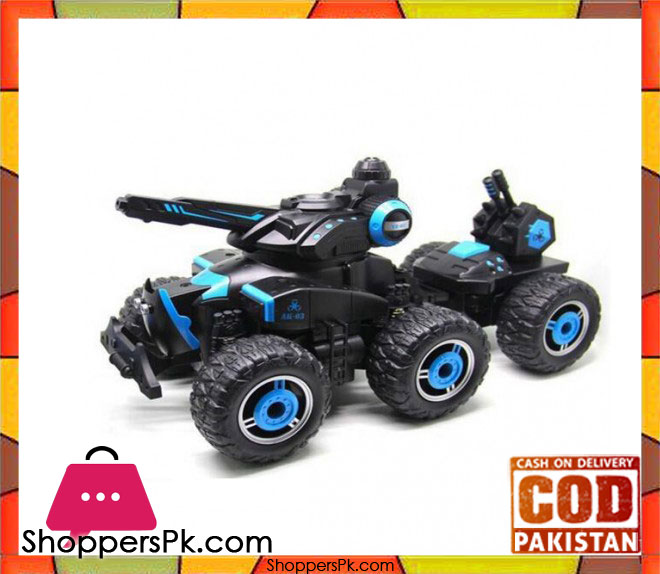 Military Fight Vehicle Water Spray Chariot RC Truck Car With 6 Wheels YED