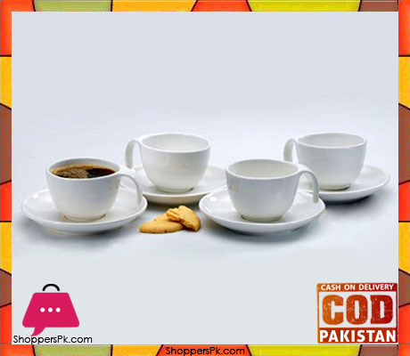 Symphony Alfresco Jazz Cup & Saucer 8Pc SY4404