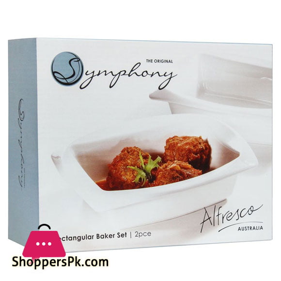 Symphony Rectangle baker Dish 2 Pcs ES3603
