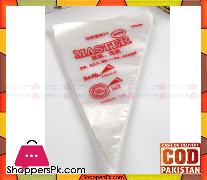 100 PCS Decorating Icing Piping Bag Disposable (Small)