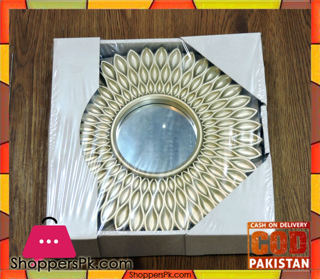 Modern Decor Wall Mount Mirror 3 Pcs Set 24CM