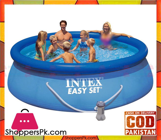 Intex Easy Set Up 12 Foot x 36 Inch Pool with Filter Pump - 28146