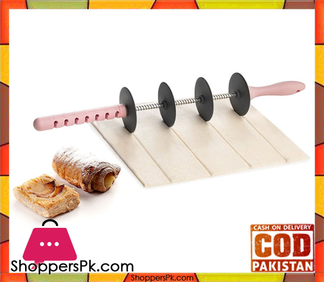 Multiple Blade Dough Cutter 4 Wheel 7cm