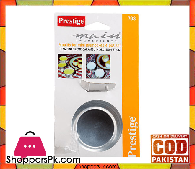 Prestige Mini Plam Cake Mold 4 Piece - PR793