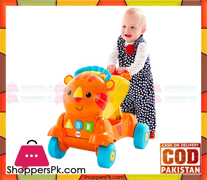 2 in 1 Tiger Baby Walker