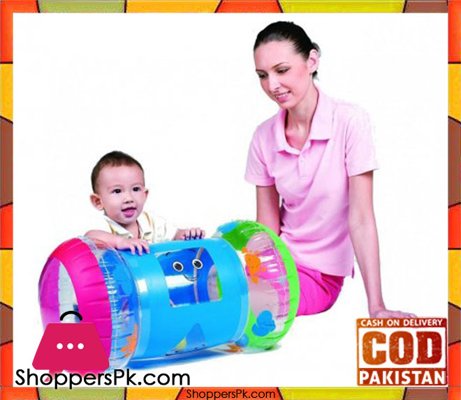 Bestway Baby Steps Roller Inflatable Toy - Age 2+ - - 52176
