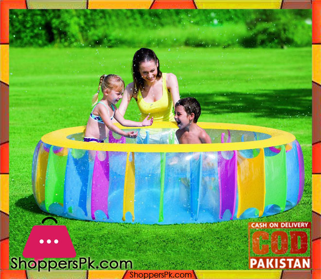 Bestway Multicolour Vinyl Kids Play Pool - Size 6 x 2 Feet - Age 3+ - 51038