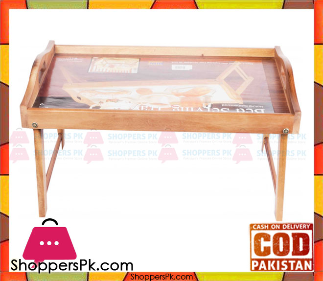 Billi Wood Bed Serving Tray WA1002 Thailand Made