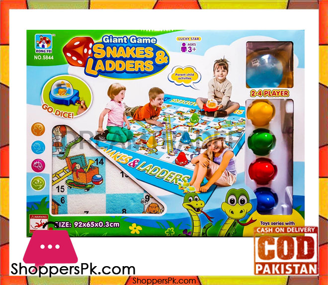 Gaint Game Snakes & Ladders 92-65 CM