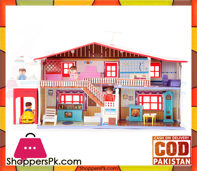 My Deluxe Doll House 50 Piece Play Set