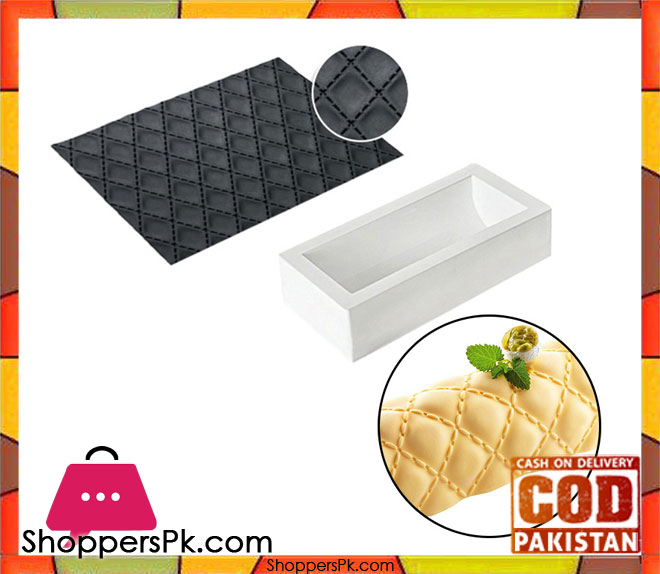 Silikomart Kit Matelasse Tortaflex Mold