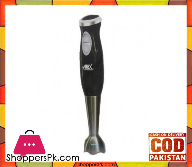 Anex AG-121 - Deluxe Hand Blender - Black