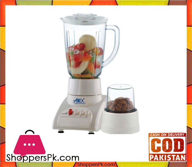 Anex AG-6021 - 2 in 1 Blender - 350 W - White