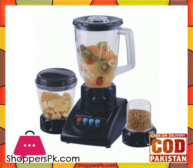 Anex AG-699 - Blender with Grinder - 2 in 1 - Black