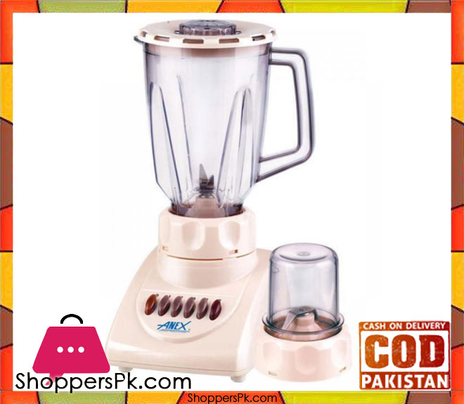 Anex AG-697UB - 2 in 1 Deluxe Blender & Grinder - Beige