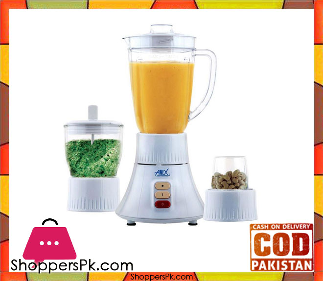 Anex AG-6038 - Blender & Grinder - White