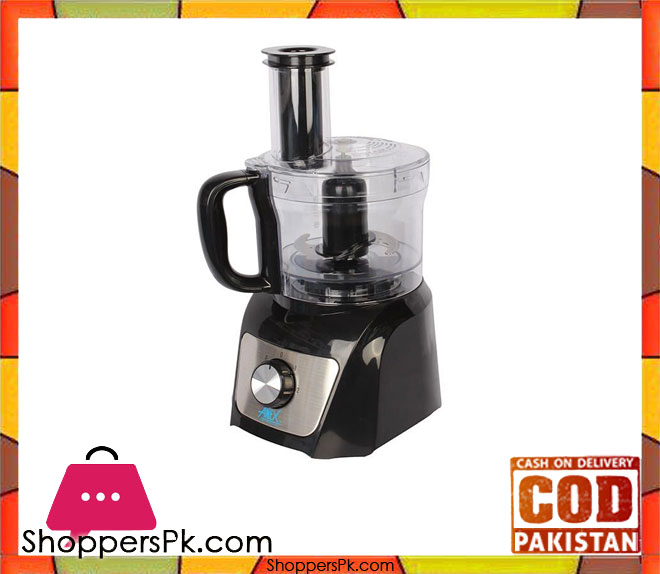 Anex AG-3044 - Big Chopper With Vegetable Cutter - 500 W - Black