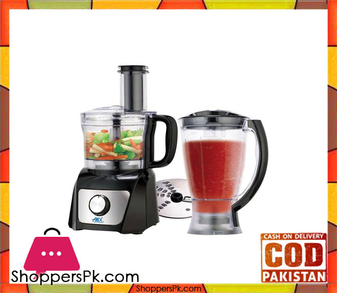 Anex Chopper With Blender - AG-3045 - Black