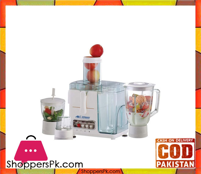Anex AG-184 GL - Juicer - Blender - Grinder - Chopper - White