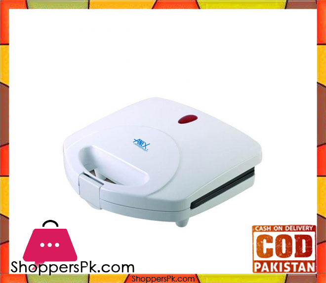 Anex AG-2033 - Deluxe Sandwich Maker - White