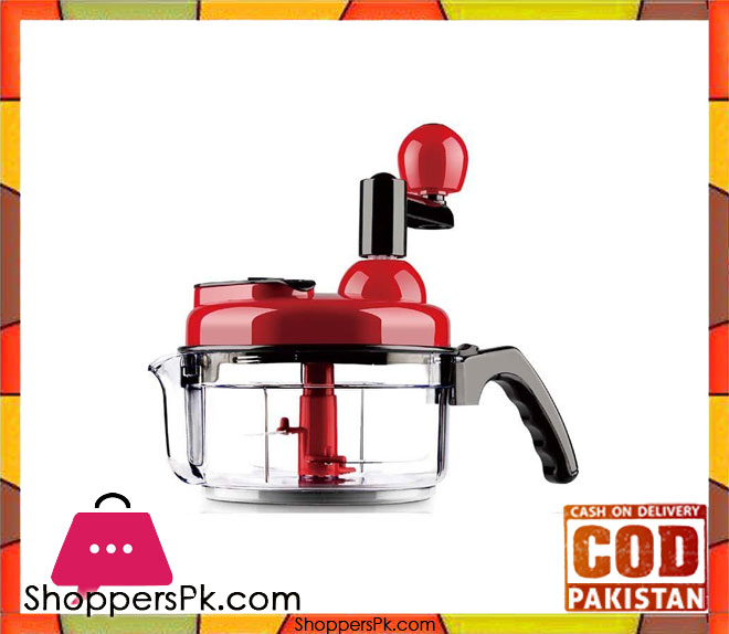 Anex AG-10 - Handy Chopper - 9 Functions - Red