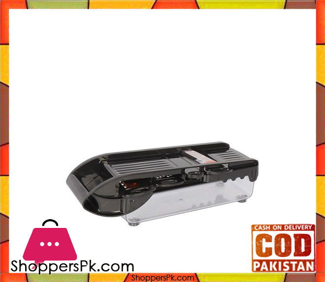 Anex AG-18 - Multi Wonder Slicer & Chopper - 5 Blades - Black