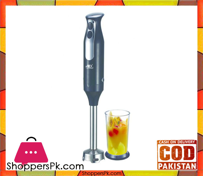 Anex AG-124 - Deluxe Hand Blender - Black