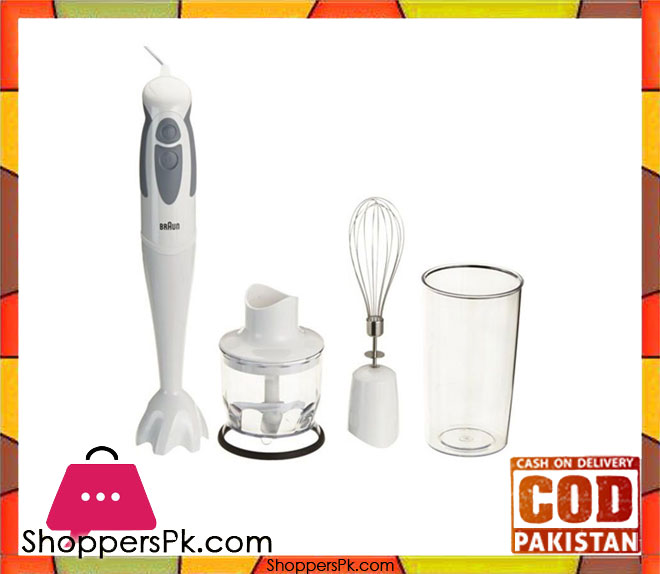 Braun MQ-325 - Multi-Quick 3 Hand Blender - Omelette - White (Brand Warranty)